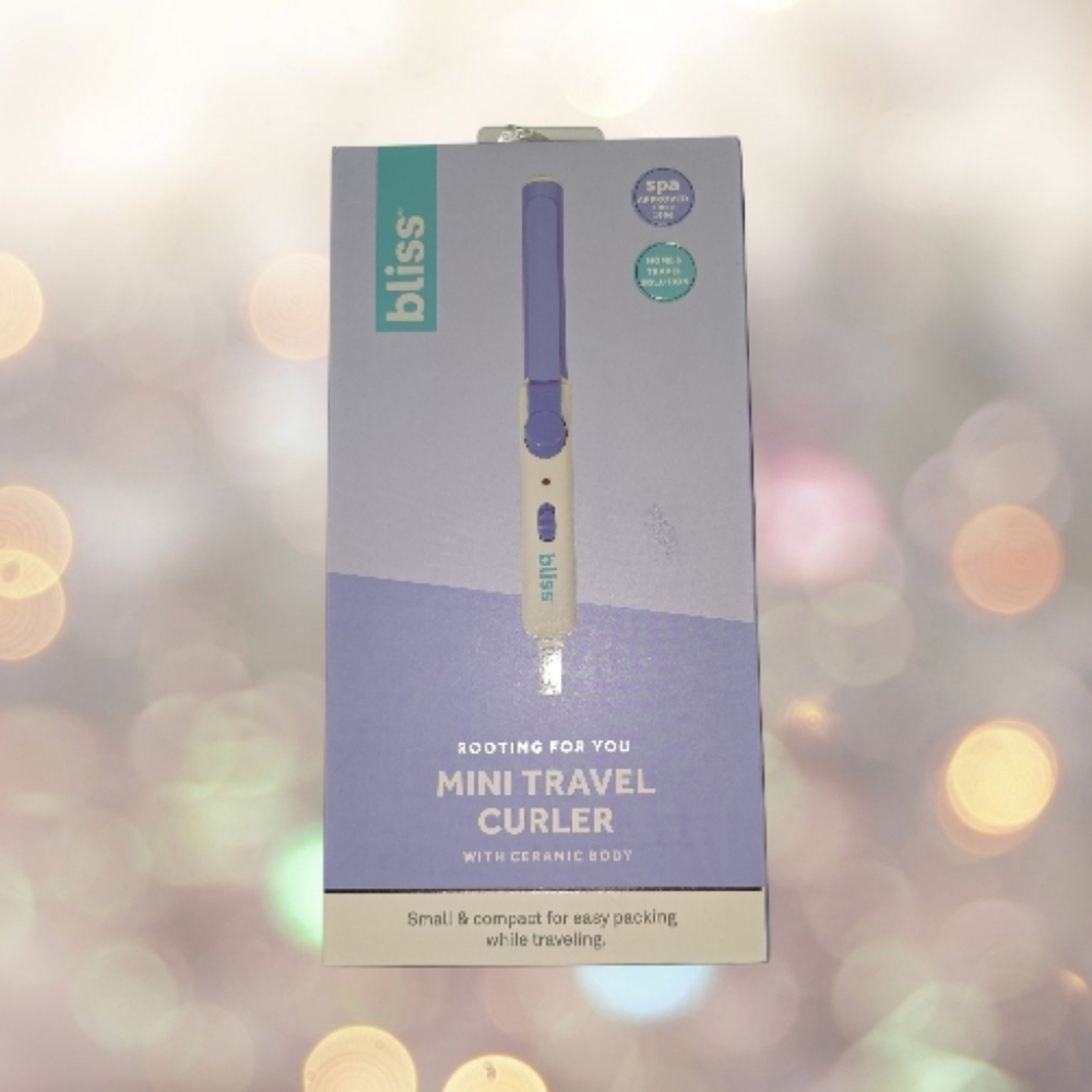 Bliss Mini Travel Curler with Ceramic Barrel - Picture 2 of 3